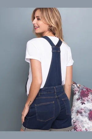 Envie de Fraise Combishort van jeans zwangerschap Henri