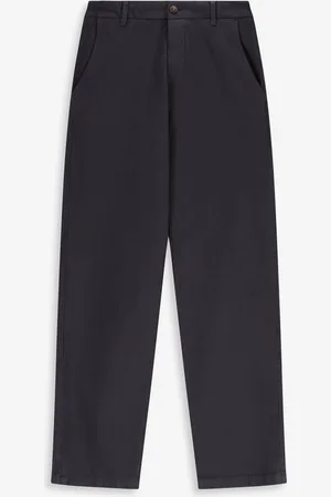 Sissy-Boy Donkergrijze mid-rise katoenen chino