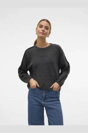VERO MODA Zora Crew Neck Pullover Dames