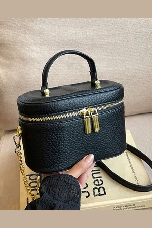 Merkloos Schoudertas - Damestas - Handtas - Tassen - - Goud - PU leer - Trendy