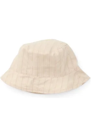 Little Dutch Little Farm Sand Stripes Beige - Hoed