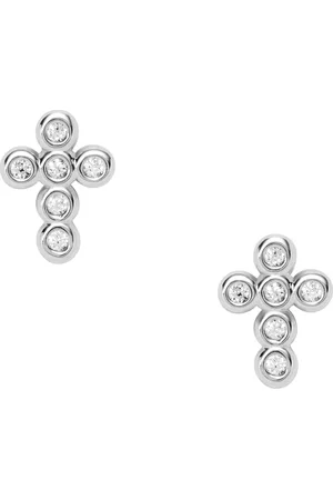 Fossil Dames 925 sterling zilveren Zirkonia One Size 88236319