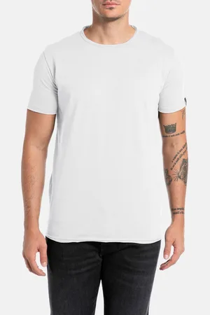 Replay Raw Cut Crew Shirt Heren