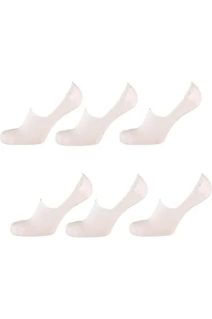 Apollo 6P Invisible Sneakersokken White