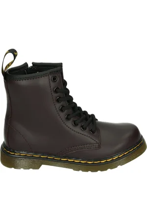 Dr. Martens 1460 J BURGUNDY ROMARIO - Half-hoog - Kleur: Bruin