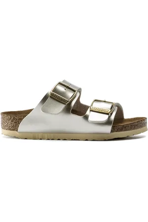 Birkenstock Slipper Arizona Kids 1014841 Electric Metallic Gold Smal - 34