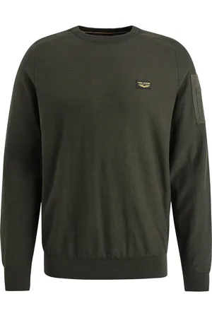 PME Legend™ R-neck American Classic Buckley Knit Truien & Vesten Heren - Sweater - Hoodie - Vest-