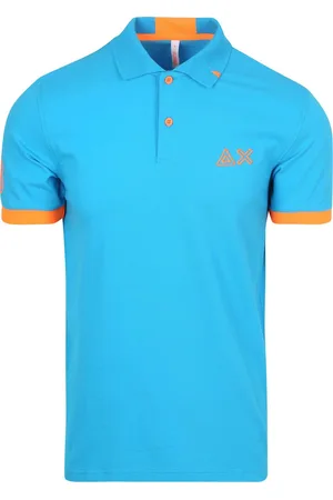 sun68 Poloshirt Logo Fluo