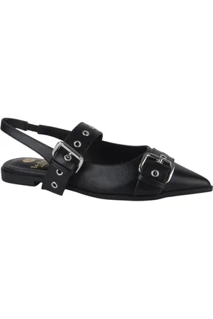 La Strada 2401899-1601 BLACK dames instappers gekleed maat 40