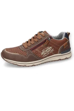 Dockers Zip Trainers Low Sneakers EU41 Leer Heren - Basics, Street wear