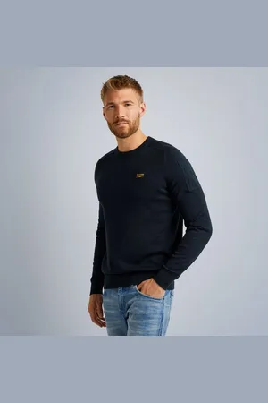 PME Legend™ R-neck American Classic Buckley Knit Truien & Vesten Heren - Sweater - Hoodie - Vest-