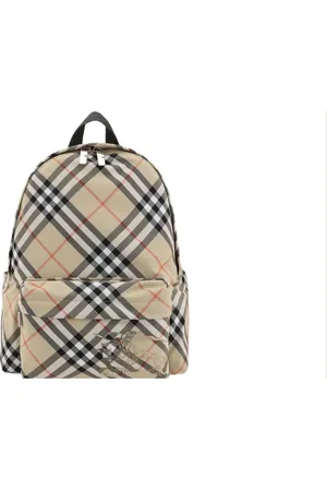 Burberry Archivio Check Rugzak – Luxe Designer Backpack – Verstelbare Schouderbanden – Unisex – Stijlvol & Praktisch