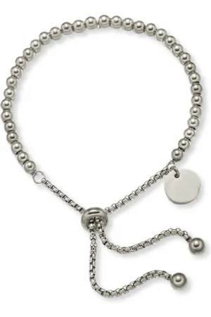 Marama Armband Lara - titanium - zilveren plating - damesarmband - cadeau - minimalistisch - one size fits all