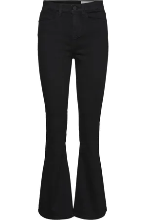 Noisy May NMSALLIE HW FLARE JEANS VI023BL NOOS Dames Jeans