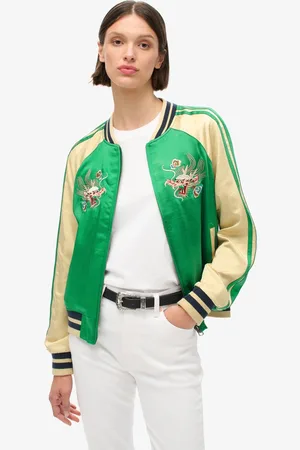 Superdry Sukajan bomberjack met borduursel - Dames - Buitenjassen