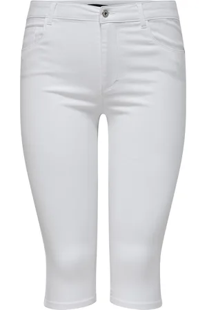 ONLY CARAUGUSTA HW SKINNY DNM KNICKERS Dames Broek