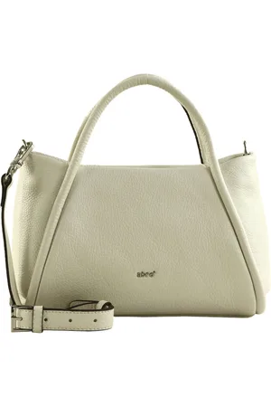 Abro+ Leren Schoudertas Handtas Leather Dalia Shopper Willow Wit