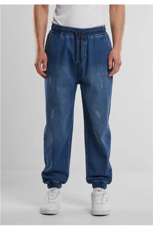 Urban classics Jogg Denim Heren joggingbroek - M