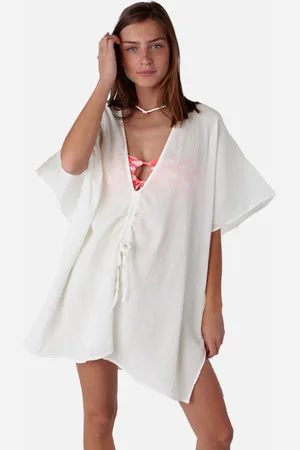 Barts Adriatic Kaftan Strandjurk - Cream
