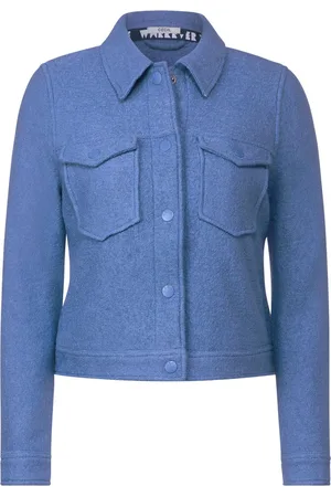 CECIL TOS Wool shirt jacket Dames Jas -