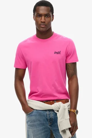Superdry T-shirt opdruk ronde hals katoen