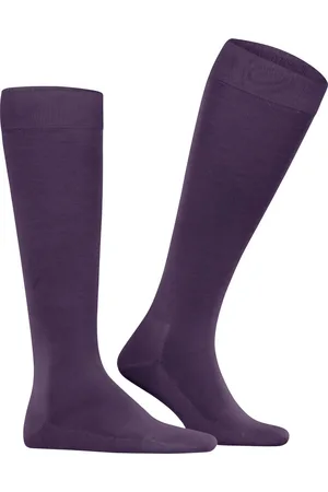 Falke Tiago heren kniekousen - (wine berry)