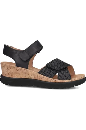 Hartjes Jazz Sandalen - Met Sleehak - Dames -