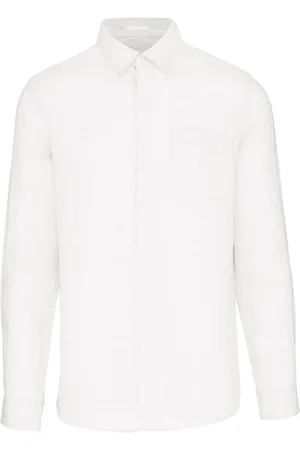 Merkloos Native Spirit Linnen herenoverhemd NS504 - - XL