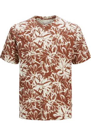 JACK & JONES JACK&JONES JORSPLIT AOP TEE SS CREW NECK LN Heren T-shirt - Aop
