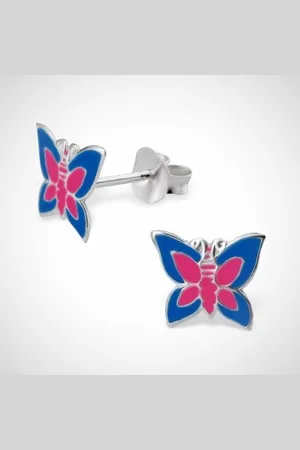 Zilver En kinderoorstekers - vlinder