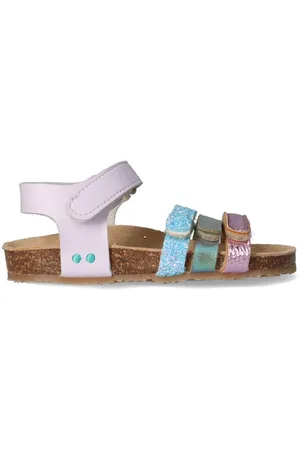 Bunnies JR 225415-771 Meisjes Platte Sandalen - - Imitatieleer - Klittenband
