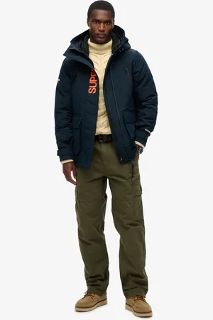 Superdry Ultimate SD Windbreaker met capuchon en borduursel - Heren