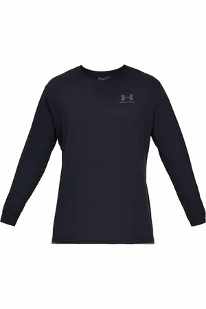 Under Armour Men’s Long Sleeve T-Shirt Sportstyle Black