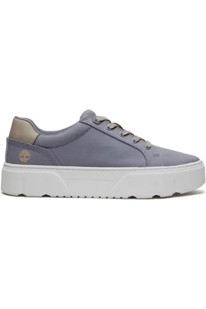 Timberland LAUREL COURT LOW LACE UP SNEAKER MEDIUM PURPLE CANVAS Dames Sneakers - MEDIUM PURPLE CANVAS