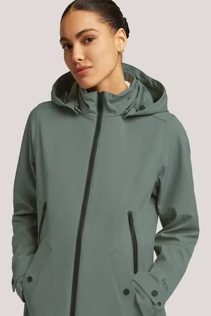 Reset Dames Vada Regenjas Green Smoke