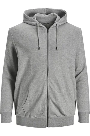 JACK & JONES JJEBASIC SWEAT ZIP HOOD NOOS PS Heren