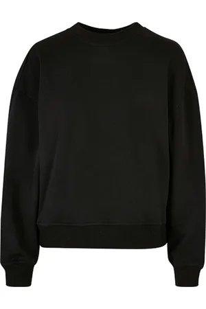 Build Your Brand Ladies Oversized Crewneck Sweatshirt BY212 - - XXL
