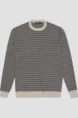 Antony Morato Crew Neck Sweater Striped Patern