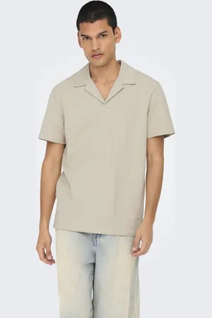 Only & Sons ONSKIAN REG SEERSUCKER RESORT POLO - Heren - Polo