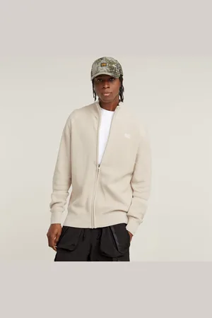 G-Star Detailed zip thru knit - Heren - Truien