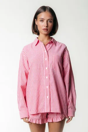 Colourful rebel Talia Striped Blouse - Dames - Blouses - L