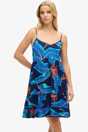 Superdry Mini Beach cami-jurk - Dames - Jurken