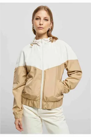 Urban classics Arrow Windbreaker jacket - 3XL - Ivoorkleurig/Beige