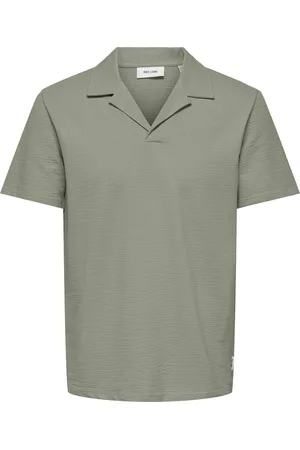 Only & Sons ONSKIAN REG SEERSUCKER RESORT POLO - Heren - Polo