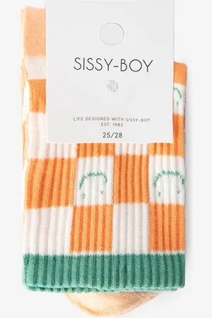 Sissy-Boy Sokken met blokjespatroon
