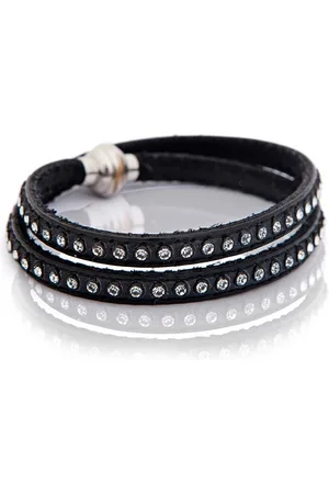 Sif Jakobs AREZZO black bracelet w/zirkonia 38cm SJ-BR1726-BL-CZ-38