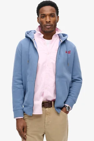 Superdry Essential Logo hoodie met rits - Heren - Hoodies