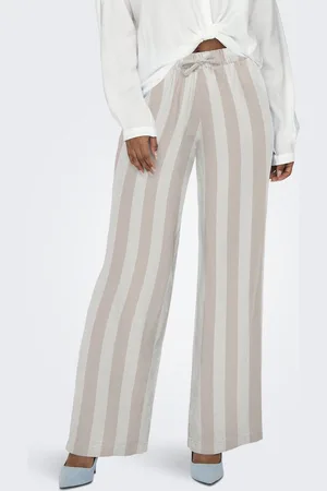 ONLY ONLCARO MW LINEN BL PULL-UP PANT CC PNT - Dames - Leggings