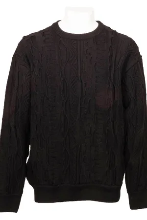 Carlo Colucci Knit Pullover Black