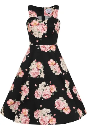 Dancing Days ENGLISH ROSE Flare jurk - S